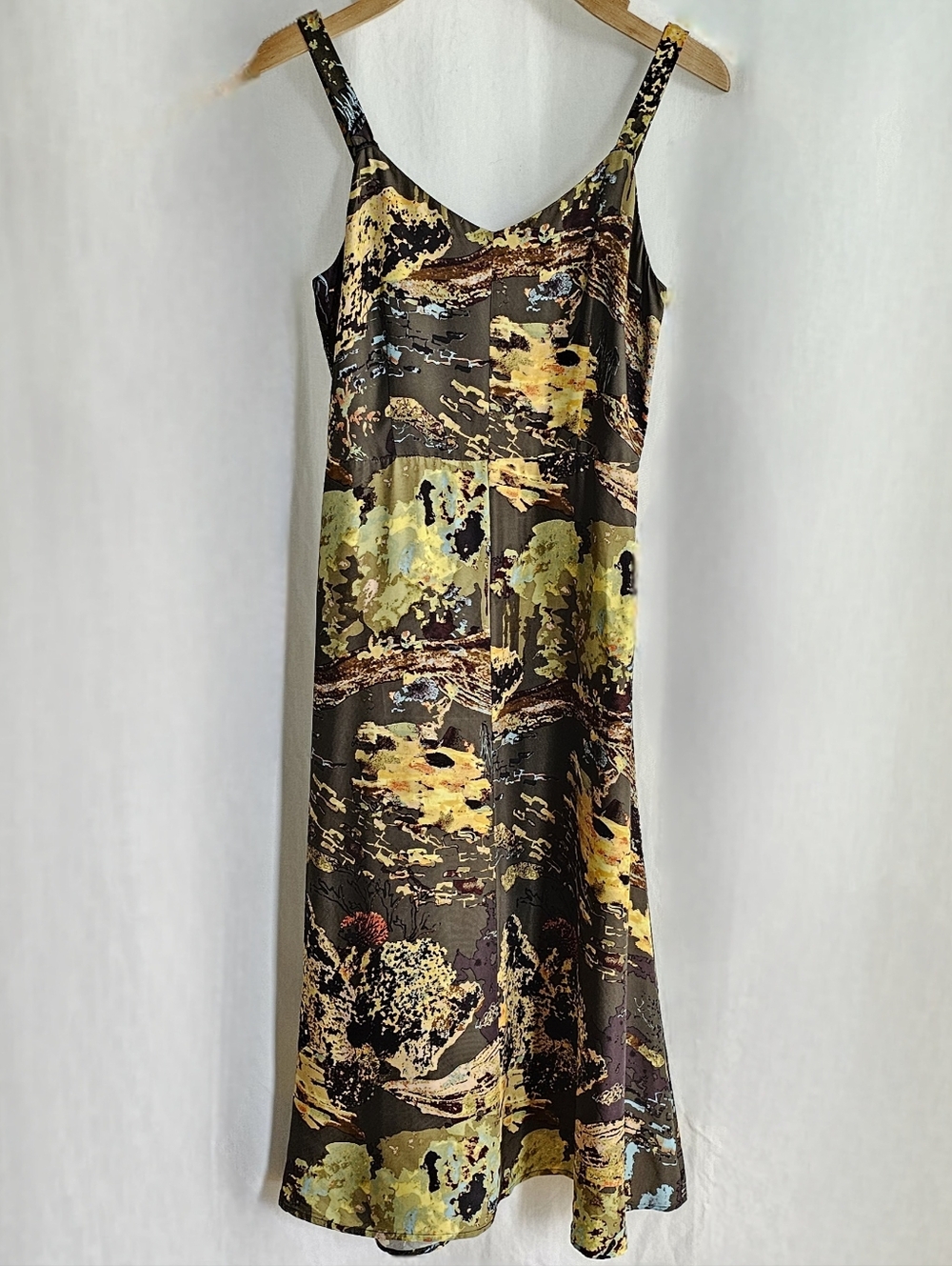 Aritzia Wilfred Le Fou Colette Midi Slip Dress - Picture 6 of 16